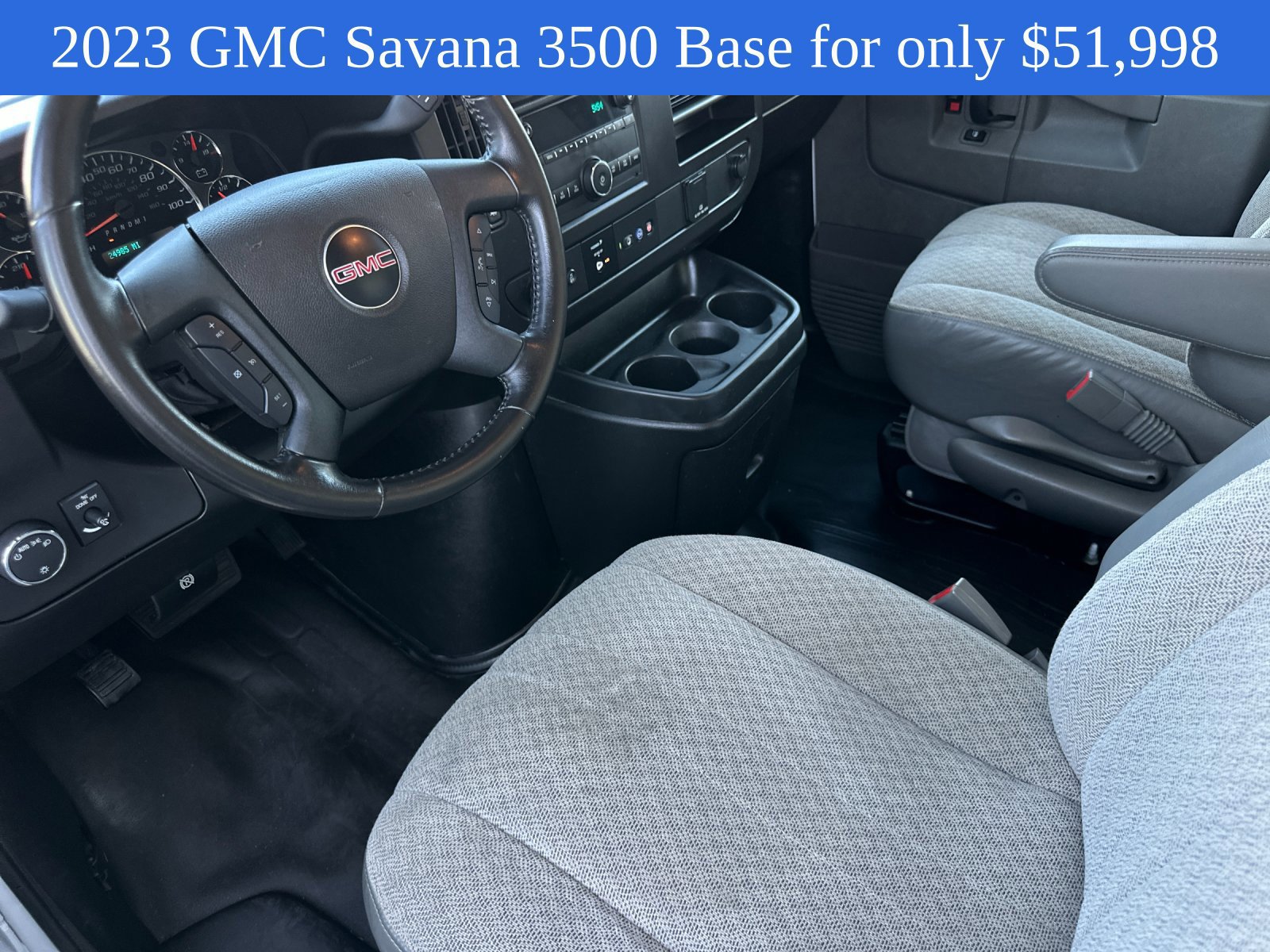 Used 2023 GMC Savana 3500 w/ Power Convenience Package RWD image 11