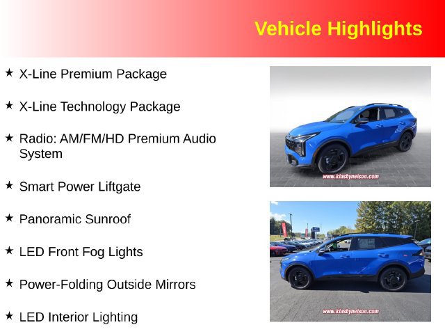 New 2026 Kia Sportage X-Line w/ X-Line Technology Package AWD/4WD image 3