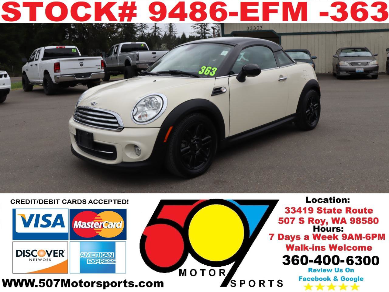 Used 2012 MINI Cooper Coupe FWD image 2