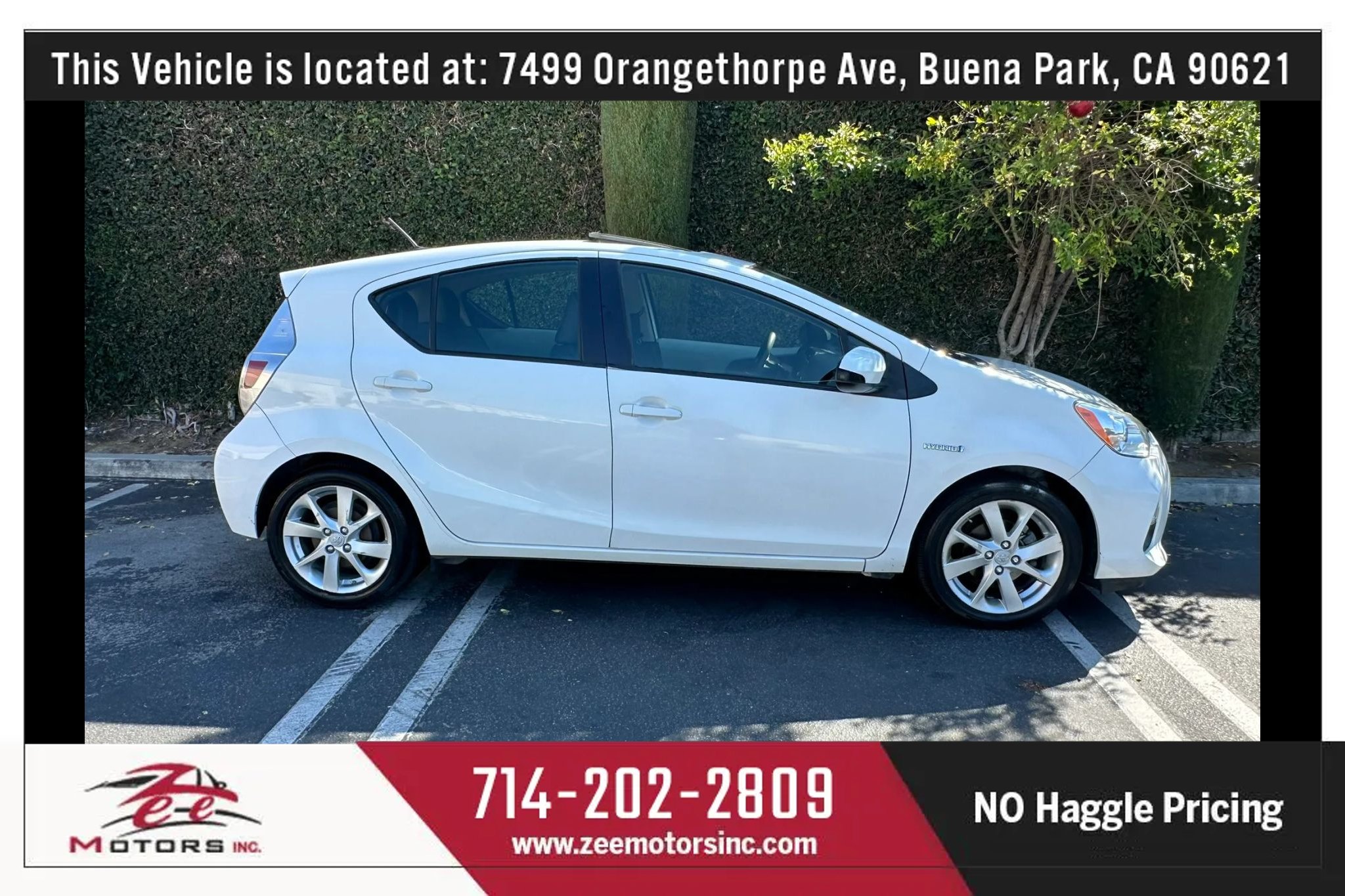 Used 2012 Toyota Prius C Four w/ Alloy Wheel Pkg FWD image 5