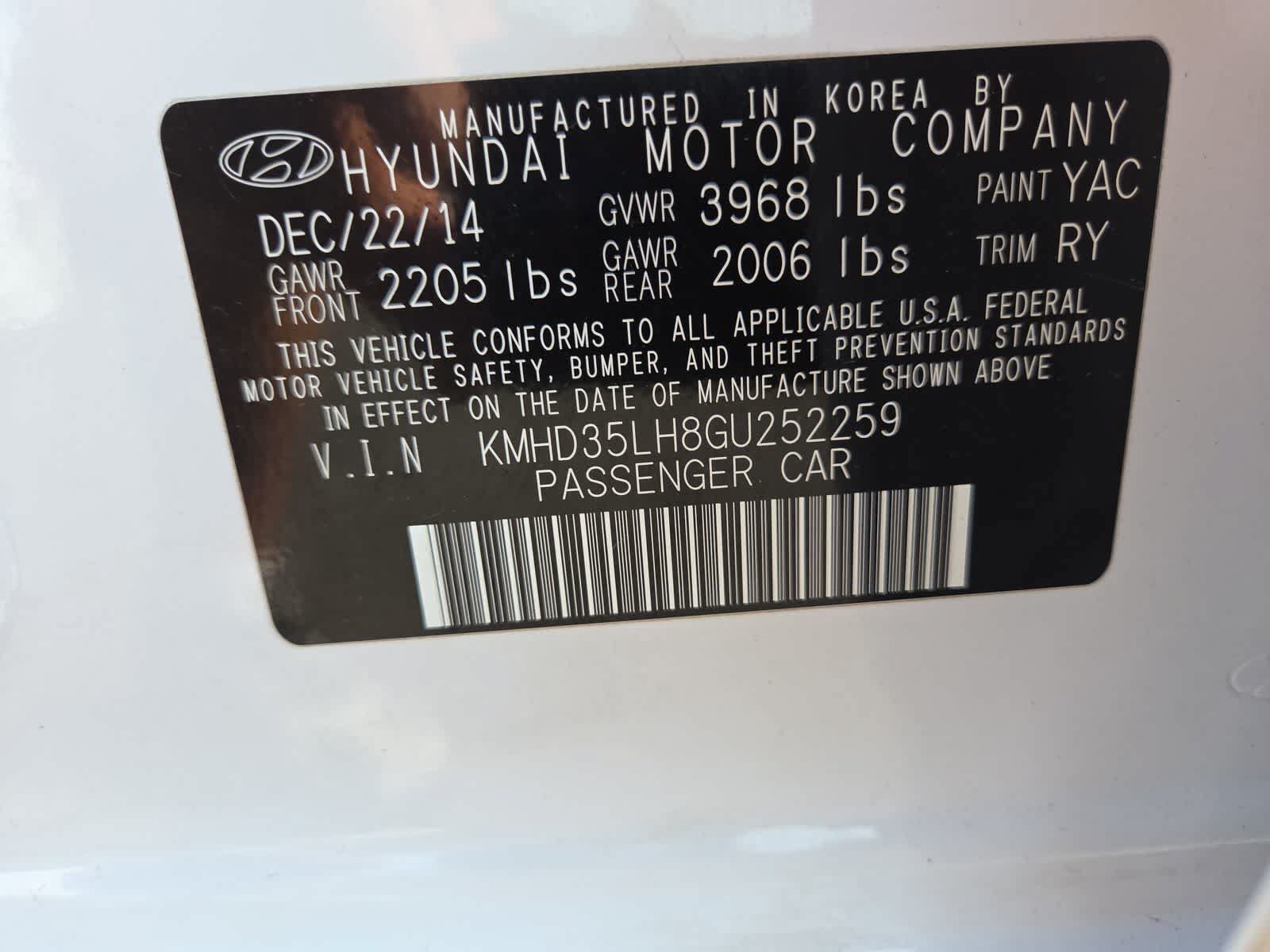 Used 2016 Hyundai Elantra GT FWD image 29