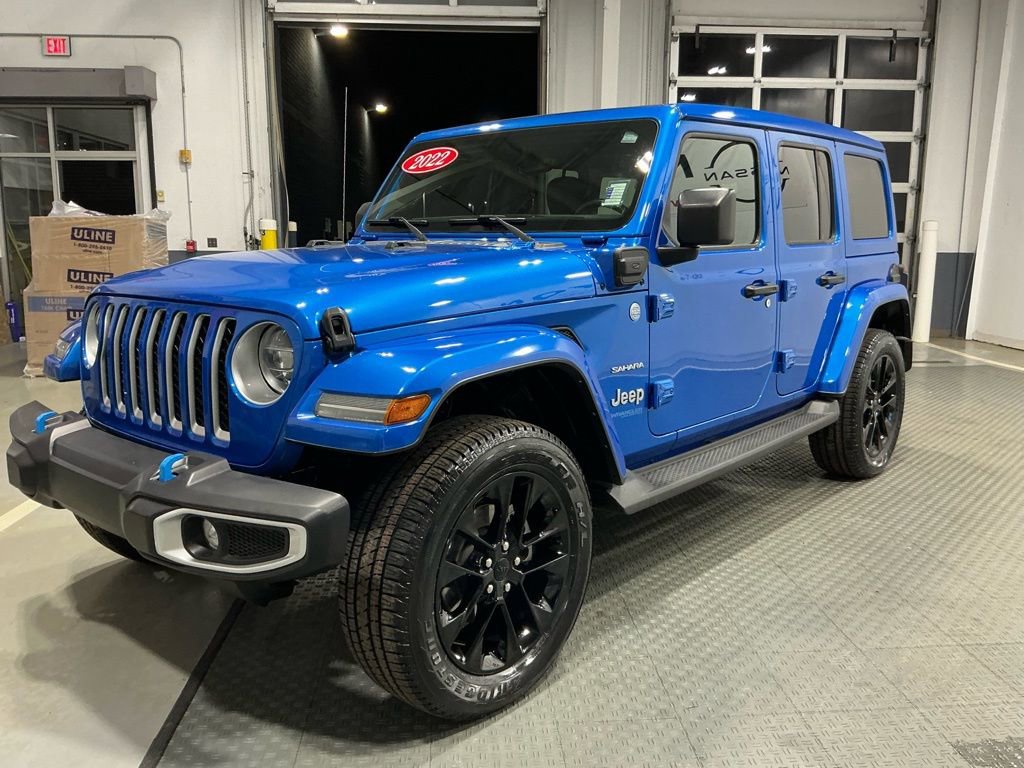 Used 2022 Jeep Wrangler Unlimited Sahara image 3