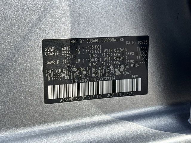 Certified 2025 Subaru Crosstrek 2.5i Wilderness image 32