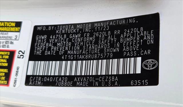 Certified 2024 Toyota Camry SE image 23