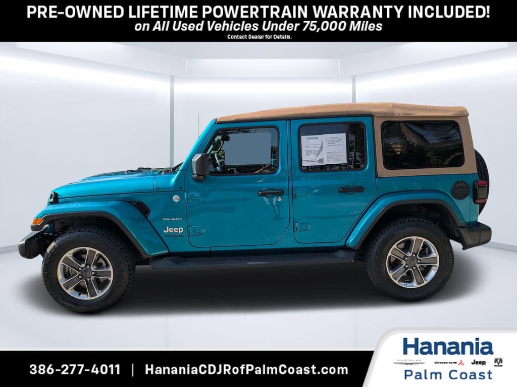 Used 2020 Jeep Wrangler Unlimited Sahara w/ Dual Top Group AWD/4WD image 6