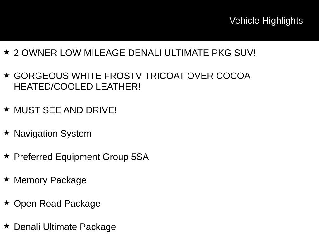 Used 2019 GMC Yukon Denali w/ Denali Ultimate Package image 5