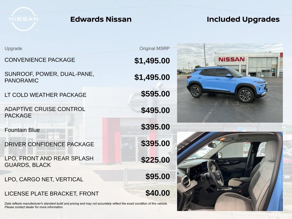 Used 2024 Chevrolet TrailBlazer LT w/ Convenience Package AWD/4WD image 7