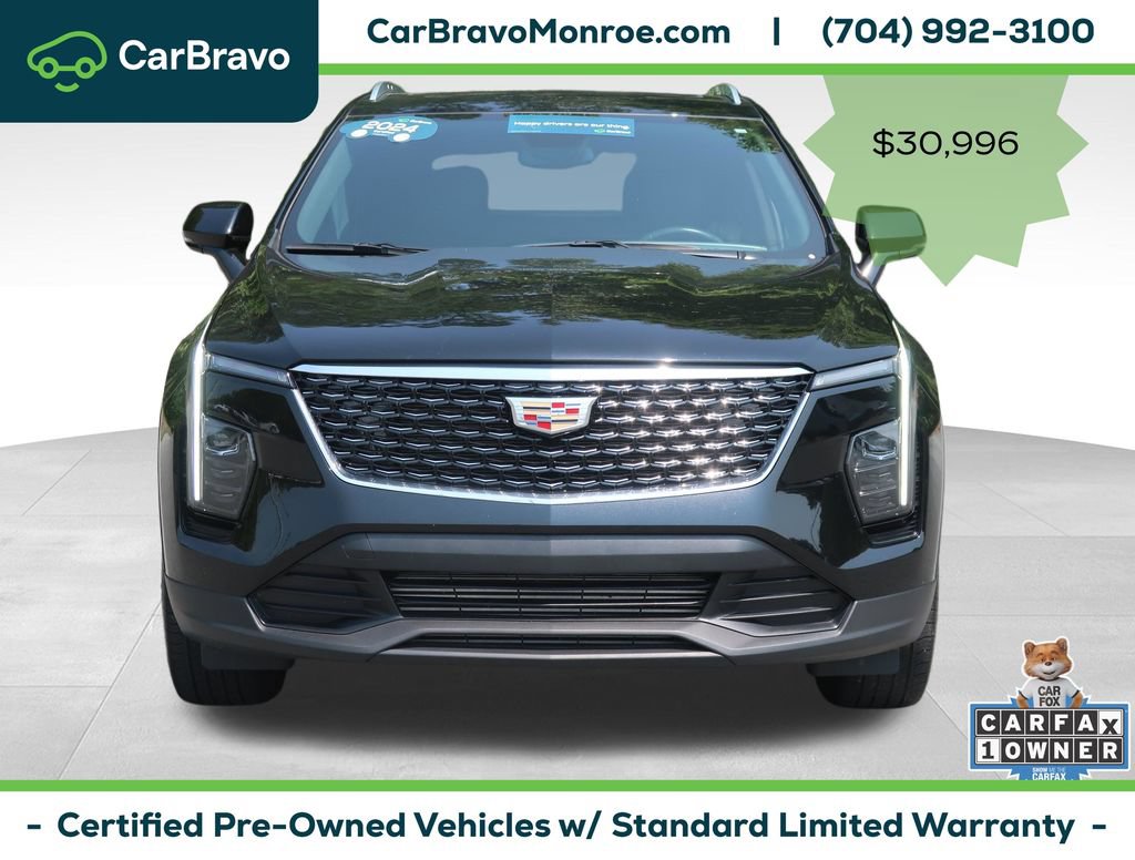 Certified 2024 Cadillac XT4 Luxury w/ Cold Weather Package FWD image 2