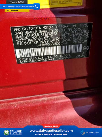 Used 2006 Lexus GS 300 image 17