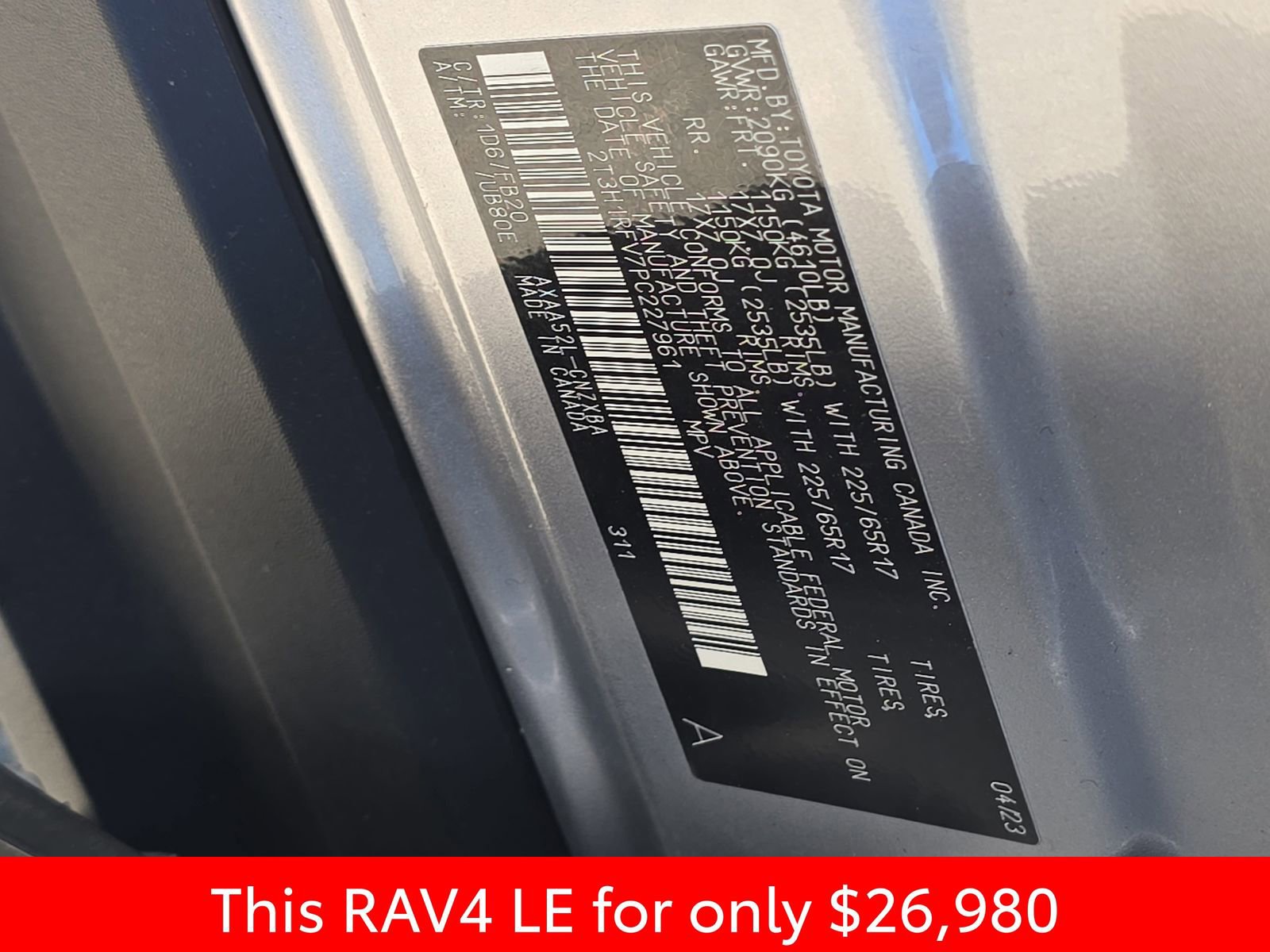 Used 2023 Toyota RAV4 LE FWD image 40