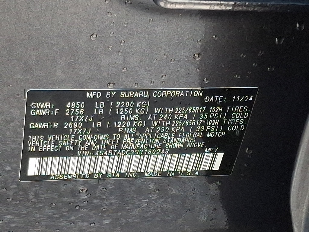 Certified 2025 Subaru Outback Premium AWD/4WD image 27
