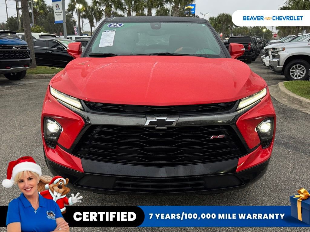 Used 2025 Chevrolet Blazer RS w/ Driver Confidence II Package image 3