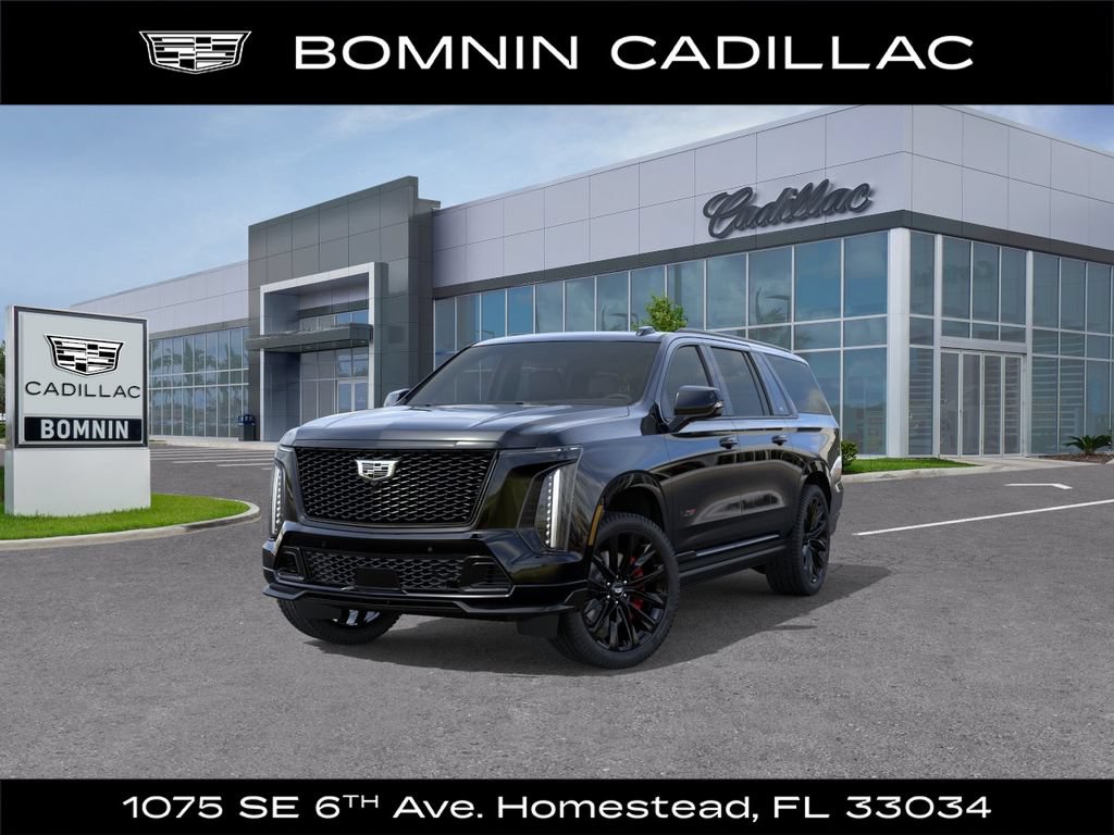 New 2026 Cadillac Escalade ESV V w/ LPO, ONYX Package AWD/4WD image 1
