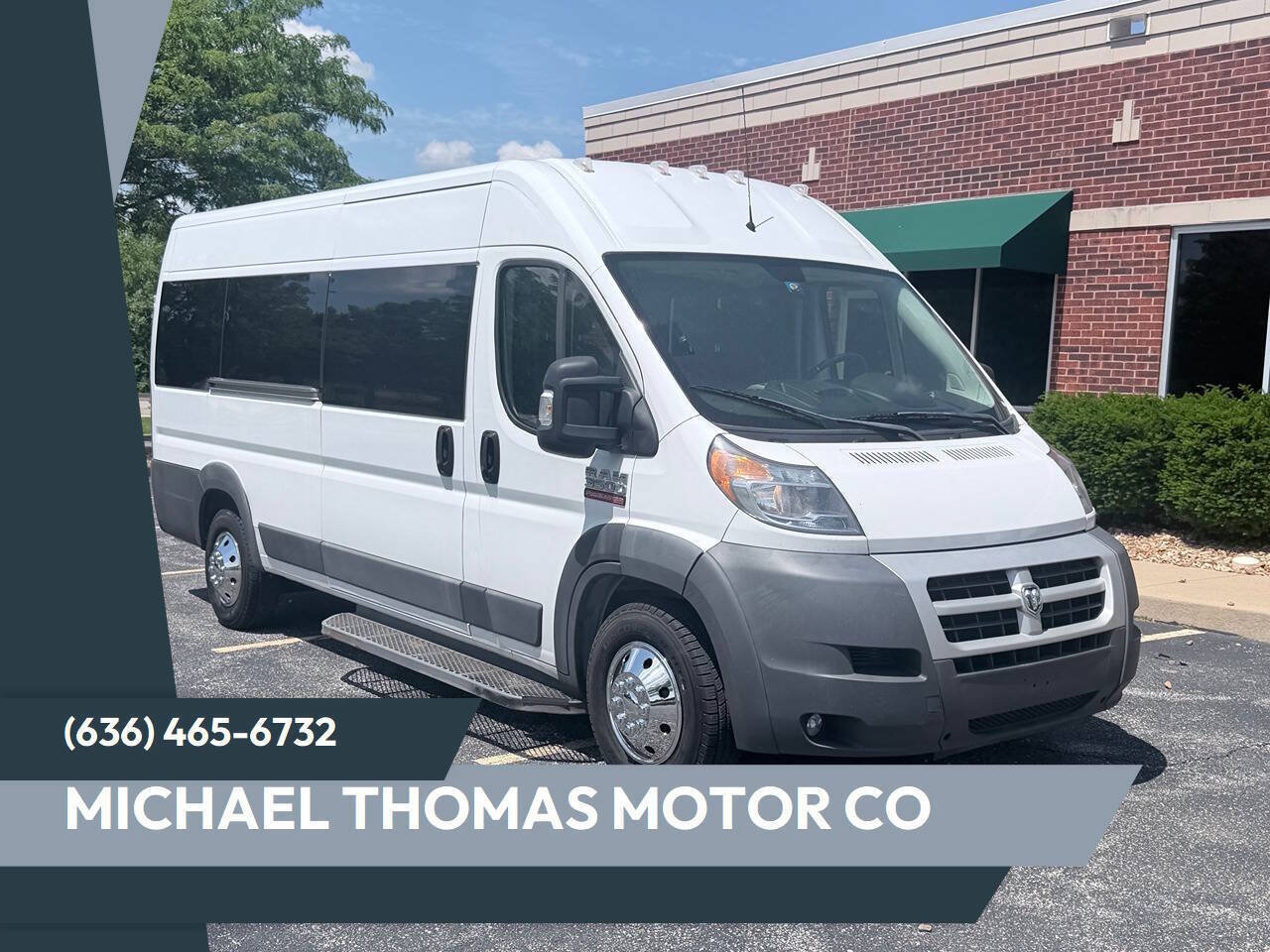 Used 2016 RAM ProMaster 3500 w/ Premium Appearance Group FWD image 1