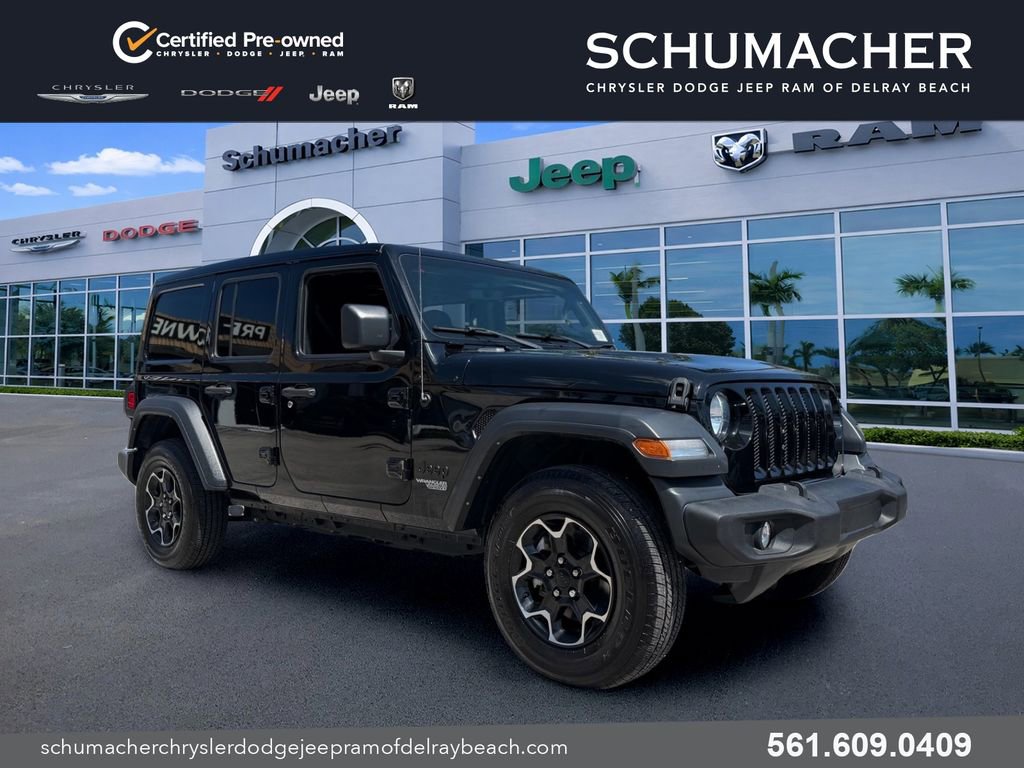 Used 2021 Jeep Wrangler Unlimited Sport w/ Sun And Sound Package