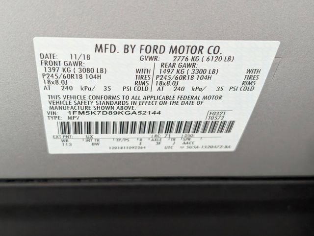 Used 2019 Ford Explorer XLT FWD image 37