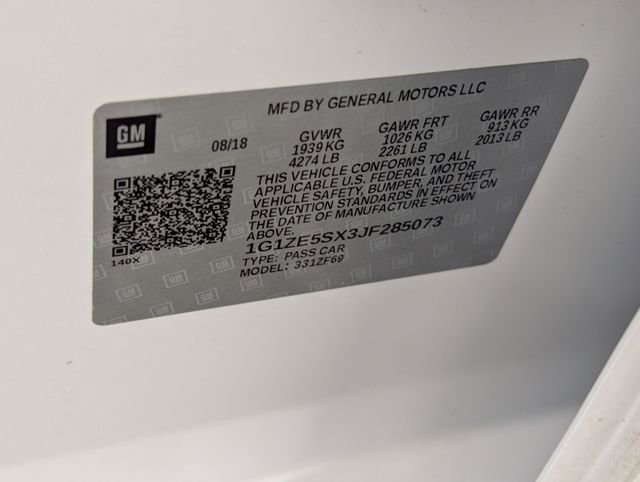 Used 2018 Chevrolet Malibu Premier w/ Premier Sun and Wheel Package FWD image 36