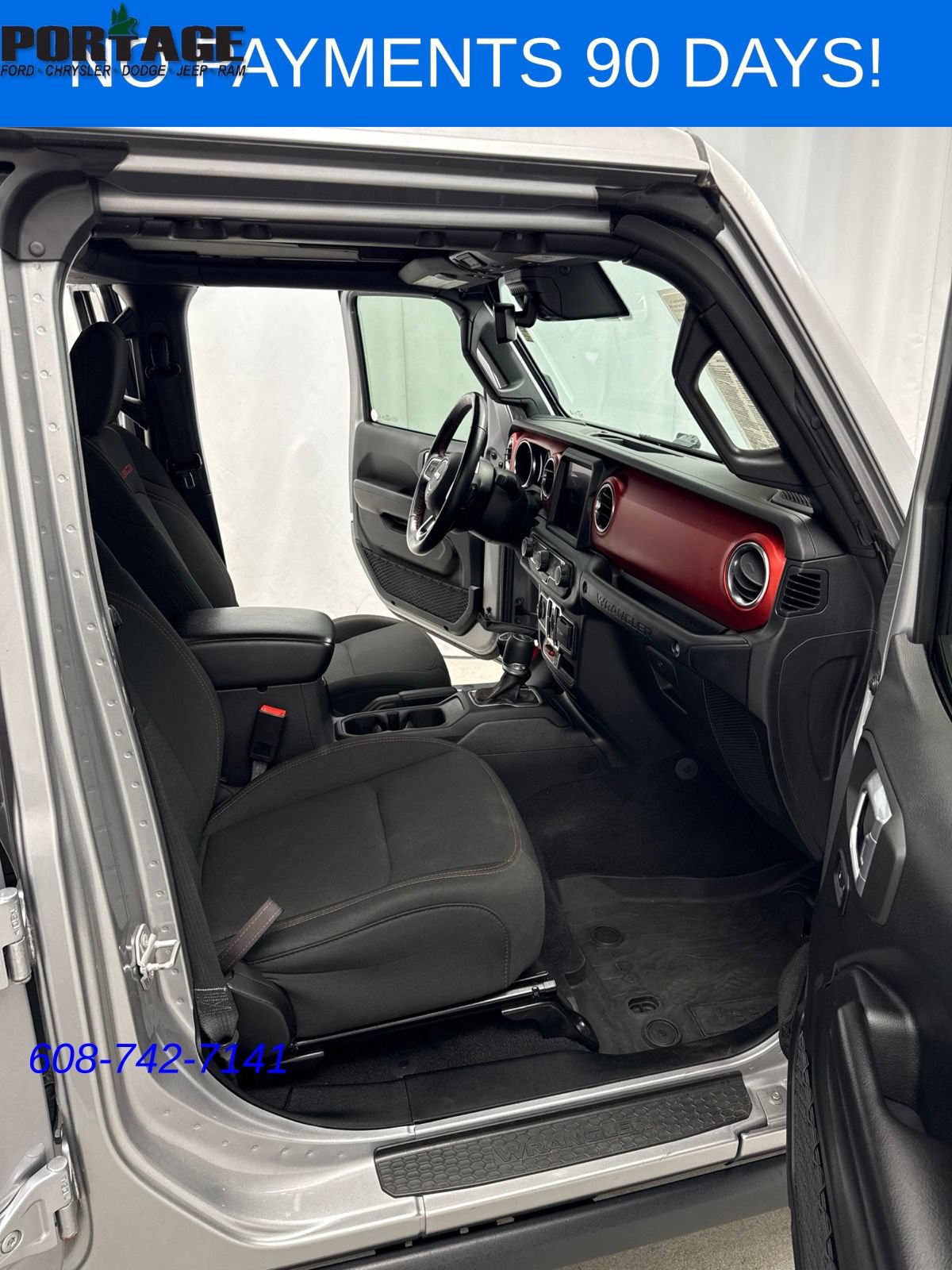 Used 2021 Jeep Wrangler Unlimited Rubicon w/ Uconnect 4C Nav & Sound Group AWD/4WD image 29