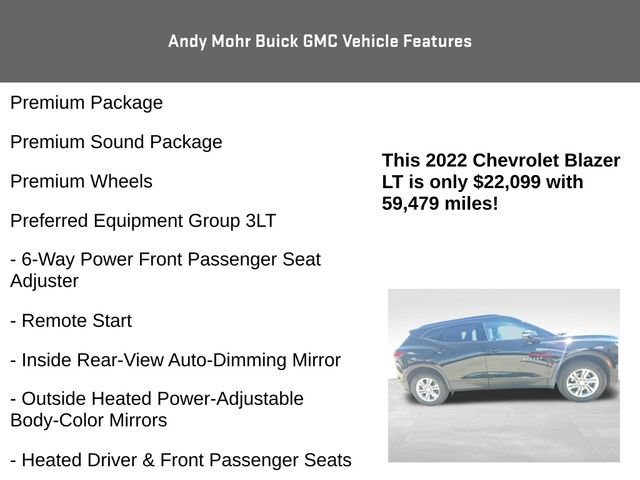 Used 2022 Chevrolet Blazer LT AWD/4WD image 8