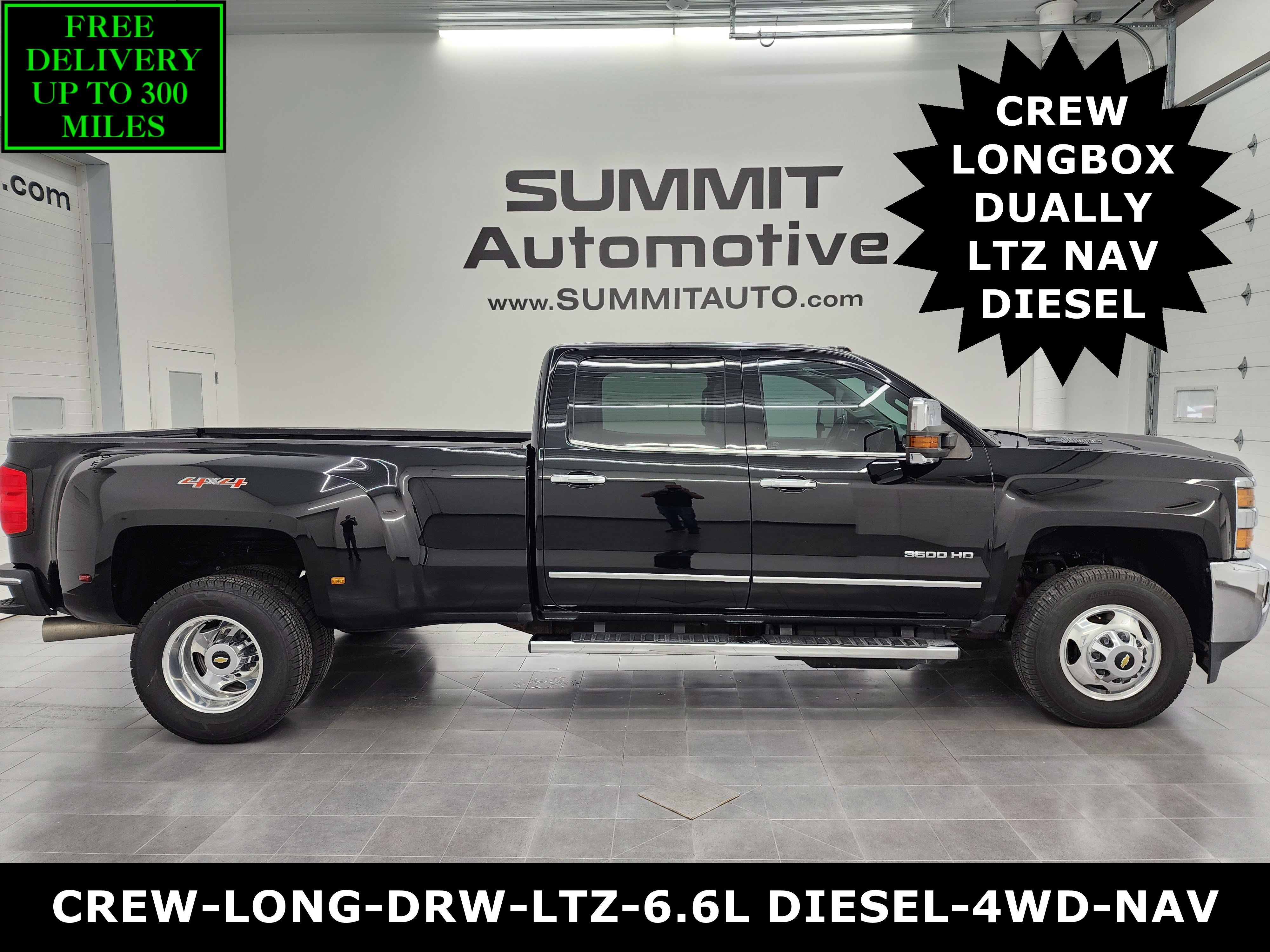 Used 2017 Chevrolet Silverado 3500 LTZ w/ Duramax Plus Package AWD/4WD image 1