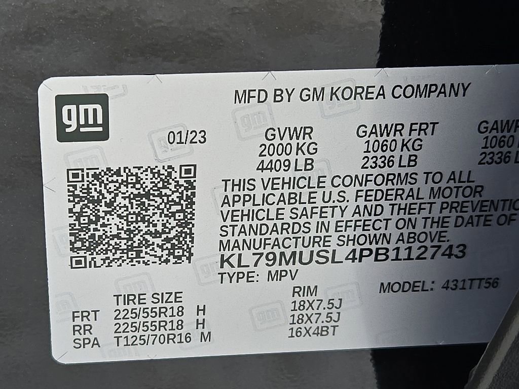 Used 2023 Chevrolet TrailBlazer RS w/ Convenience Package image 31