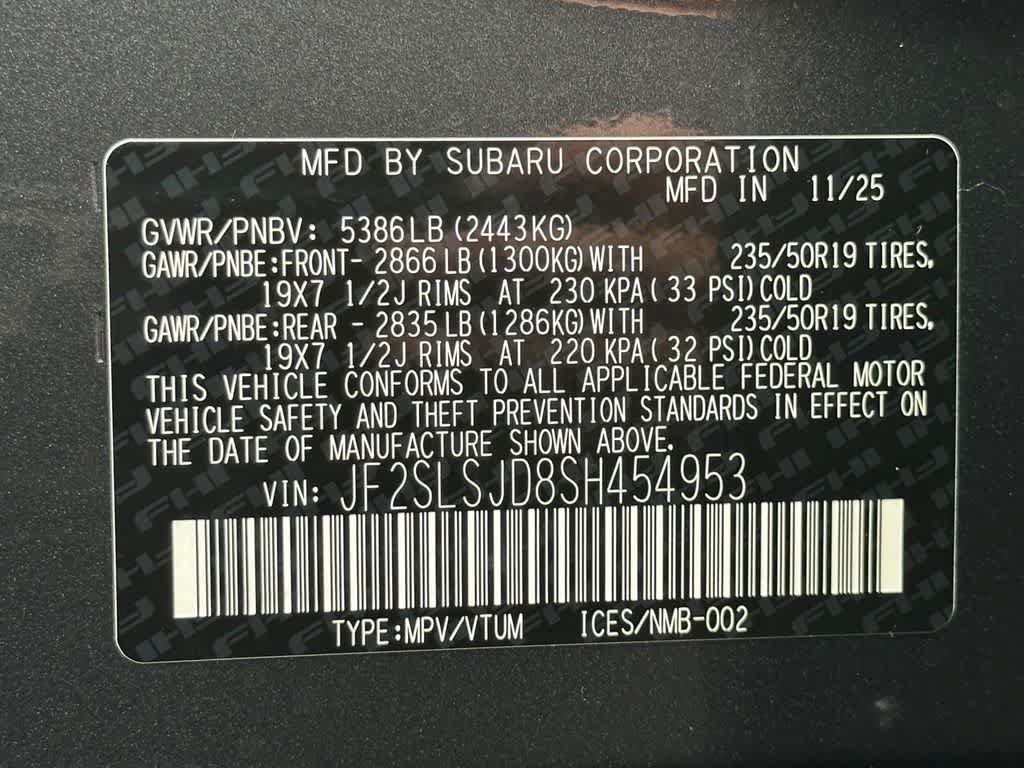 Certified 2025 Subaru Forester Sport AWD/4WD image 22