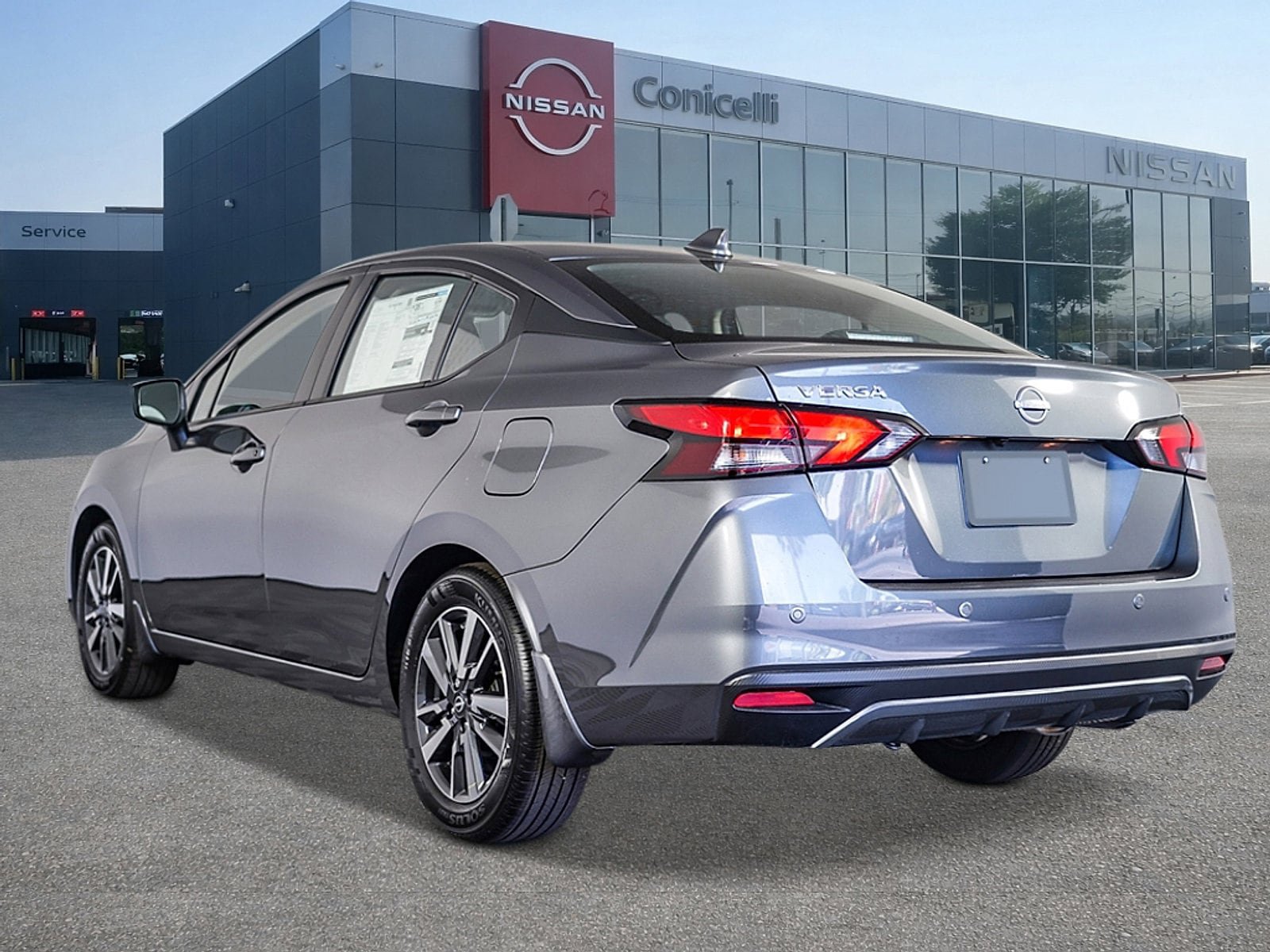 New 2025 Nissan Versa SV w/ Trunk Package FWD image 2