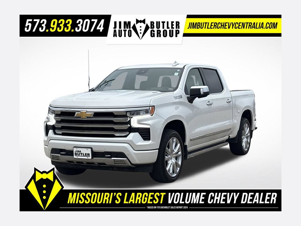 Used 2025 Chevrolet Silverado 1500 High Country AWD/4WD 360° Tour