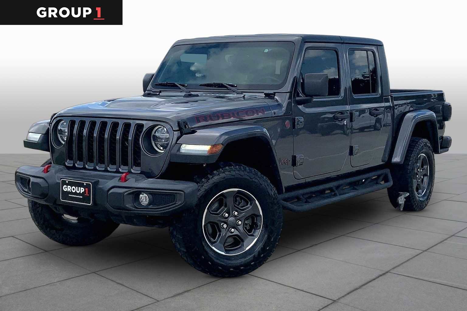 Used 2021 Jeep Gladiator Rubicon w/ LED Lighting Group AWD/4WD image 1