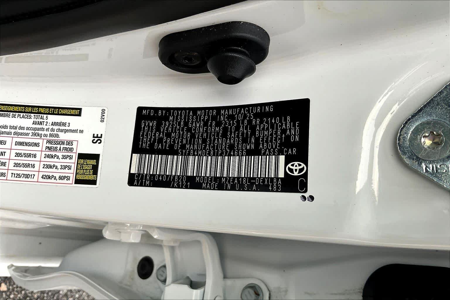Used 2026 Toyota Corolla LE FWD image 65