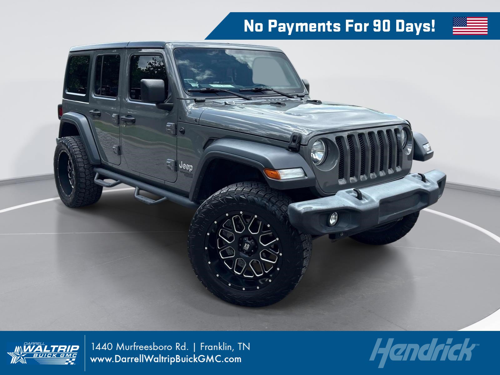 Used 2018 Jeep Wrangler Unlimited Sport AWD/4WD image 1