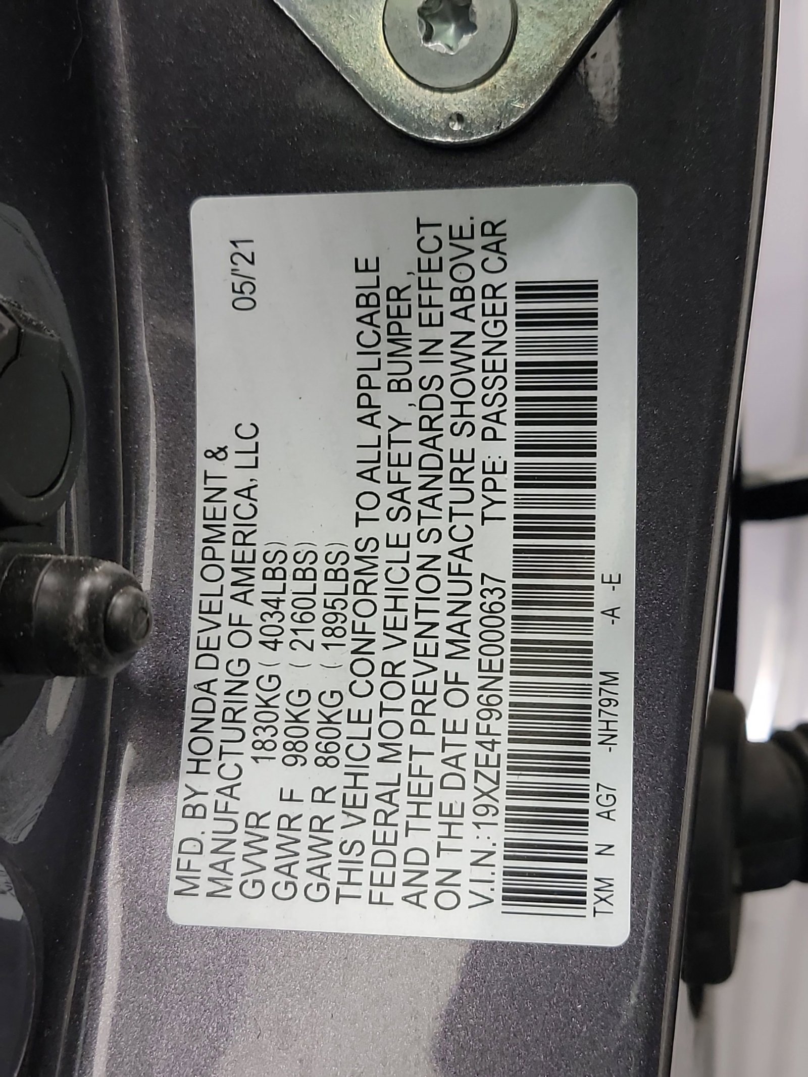 Certified 2022 Honda Insight Touring image 33