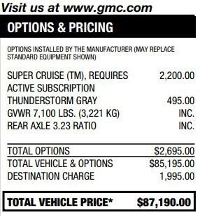 Certified 2024 GMC Sierra 1500 Denali Ultimate AWD/4WD image 2