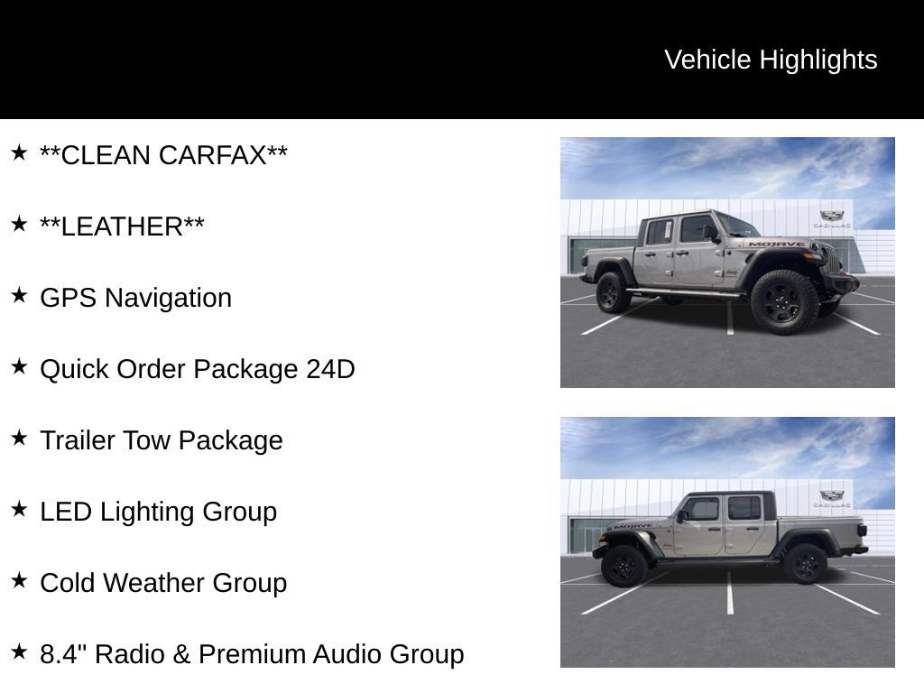 Used 2021 Jeep Gladiator Mojave AWD/4WD image 10
