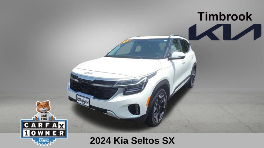 Certified 2024 Kia Seltos SX w/ SX Sunroof Package AWD/4WD image 1