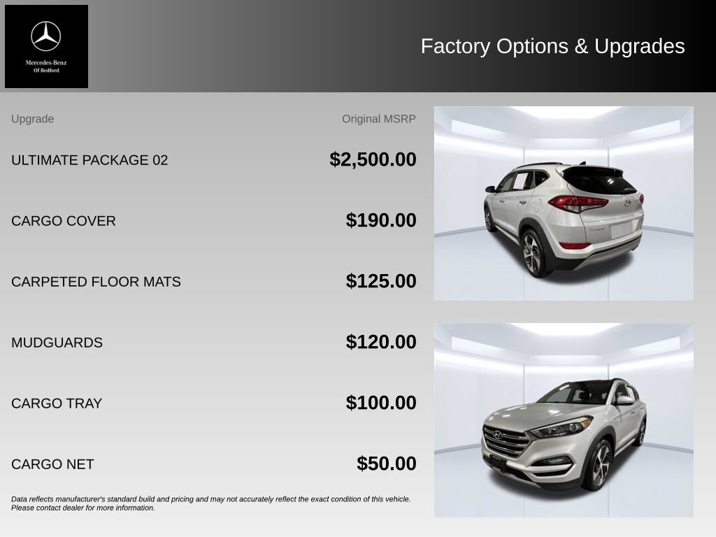 Used 2018 Hyundai Tucson Limited w/ Ultimate Package 02 AWD/4WD image 5