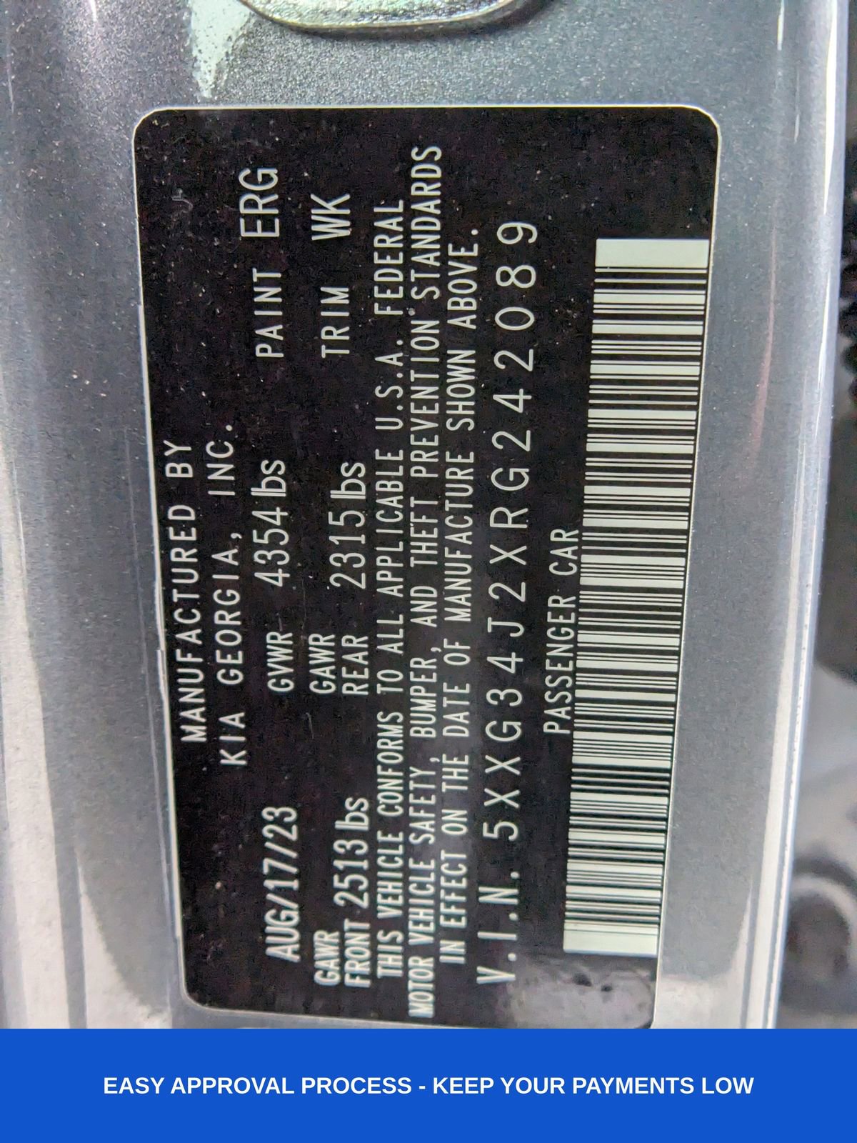 Used 2024 Kia K5 EX image 19