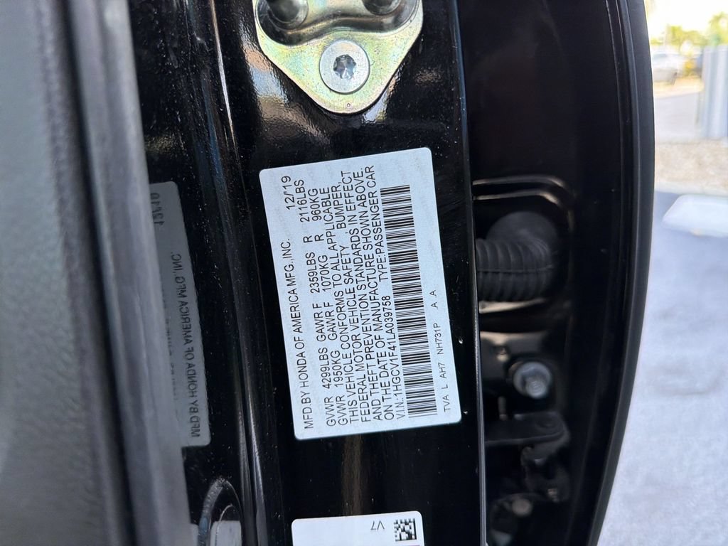 Used 2020 Honda Accord EX image 31