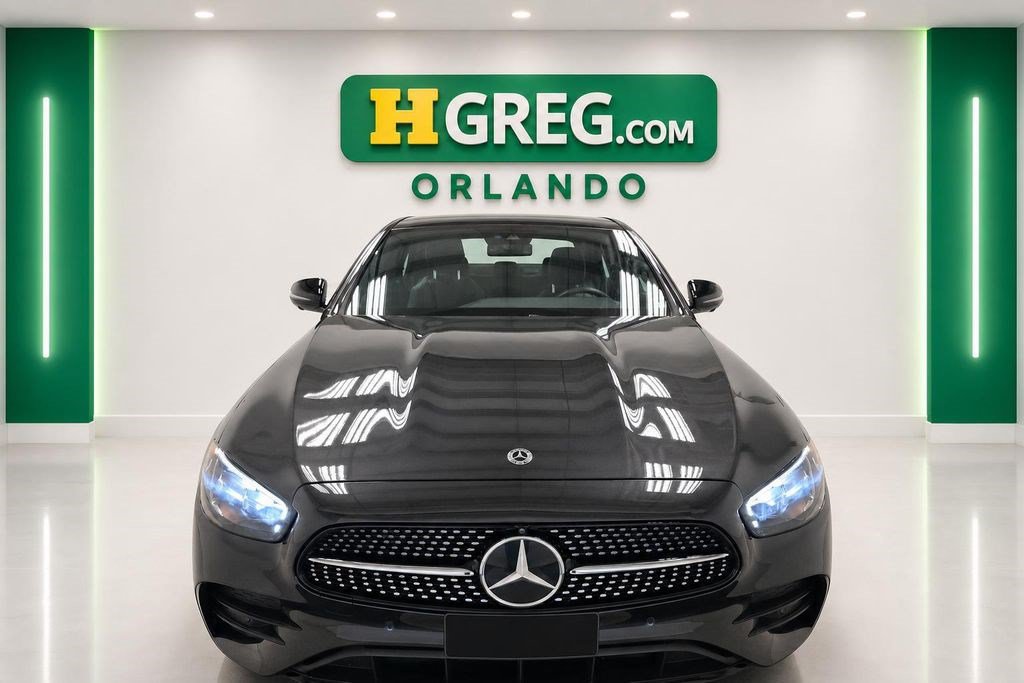 Used 2022 Mercedes-Benz E 350 Sedan w/ AMG Line Exterior image 7