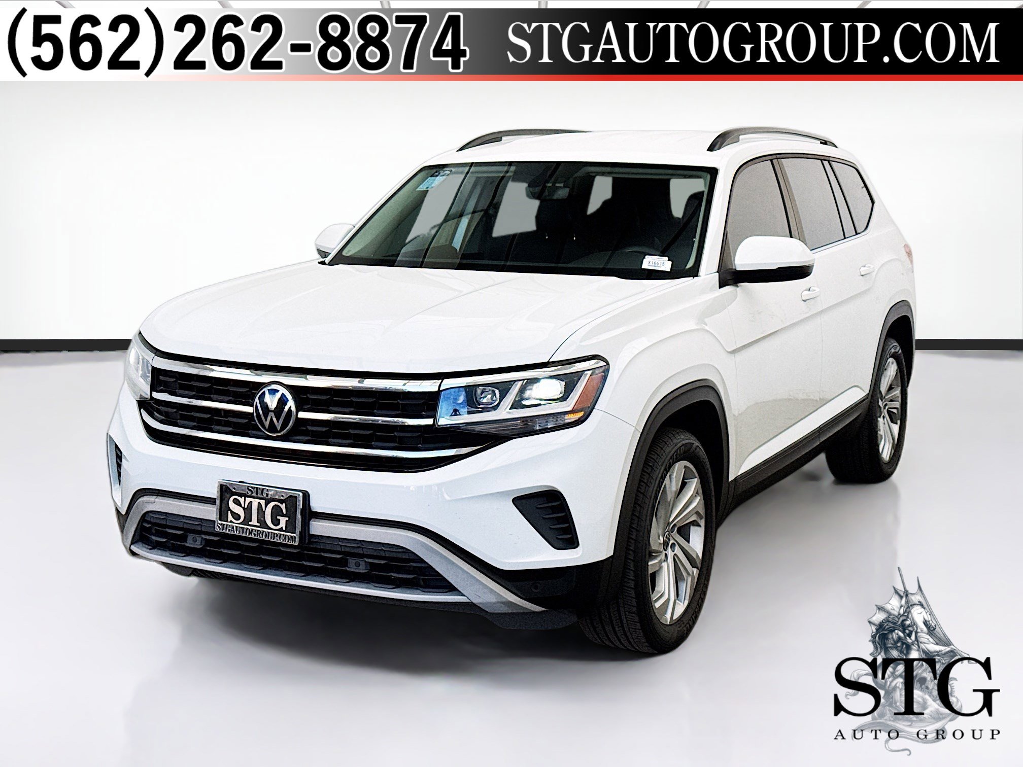 Used 2021 Volkswagen Atlas SE FWD image 1