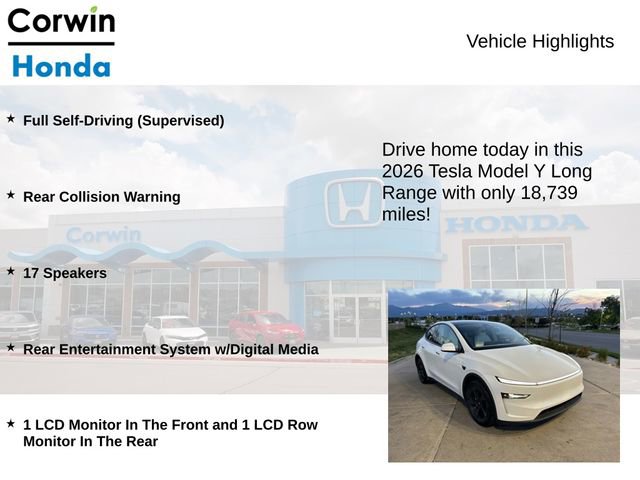 Used 2026 Tesla Model Y Long Range AWD/4WD image 6