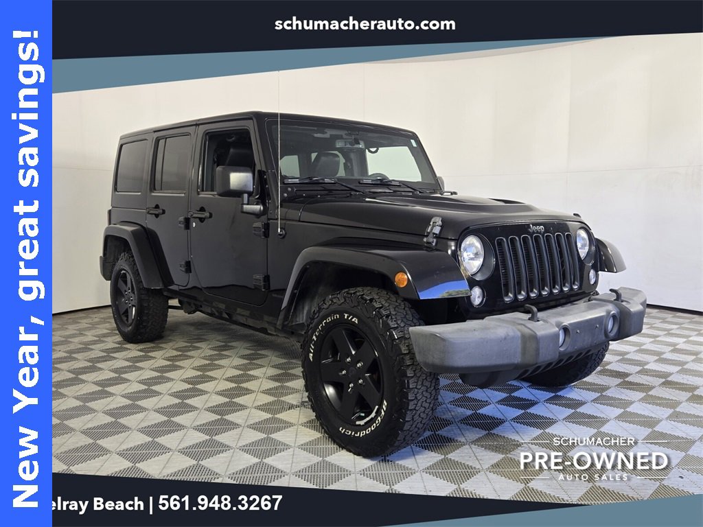 Used 2015 Jeep Wrangler Unlimited Sahara image 1