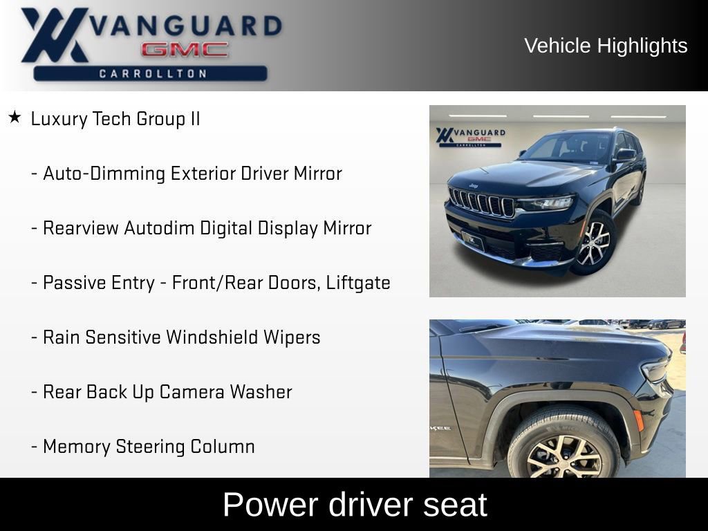 Used 2024 Jeep Grand Cherokee L Limited w/ Luxury Tech Group II image 13