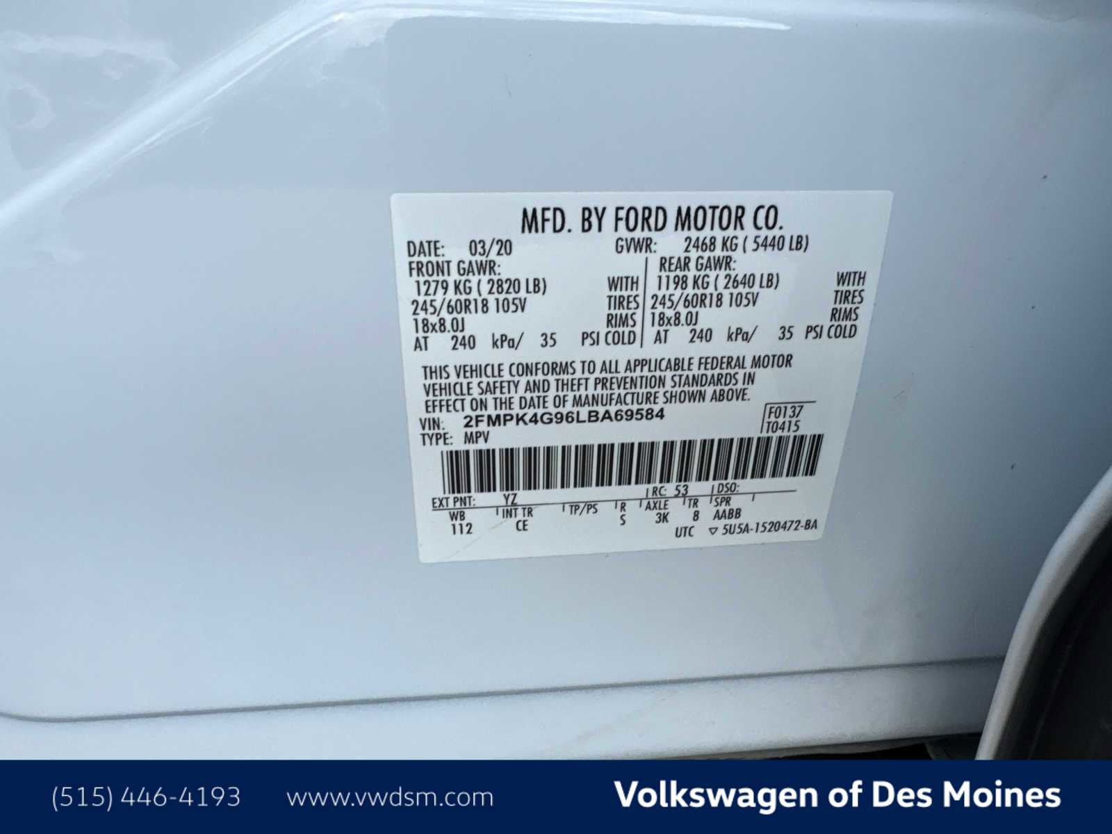 Used 2020 Ford Edge SE image 21