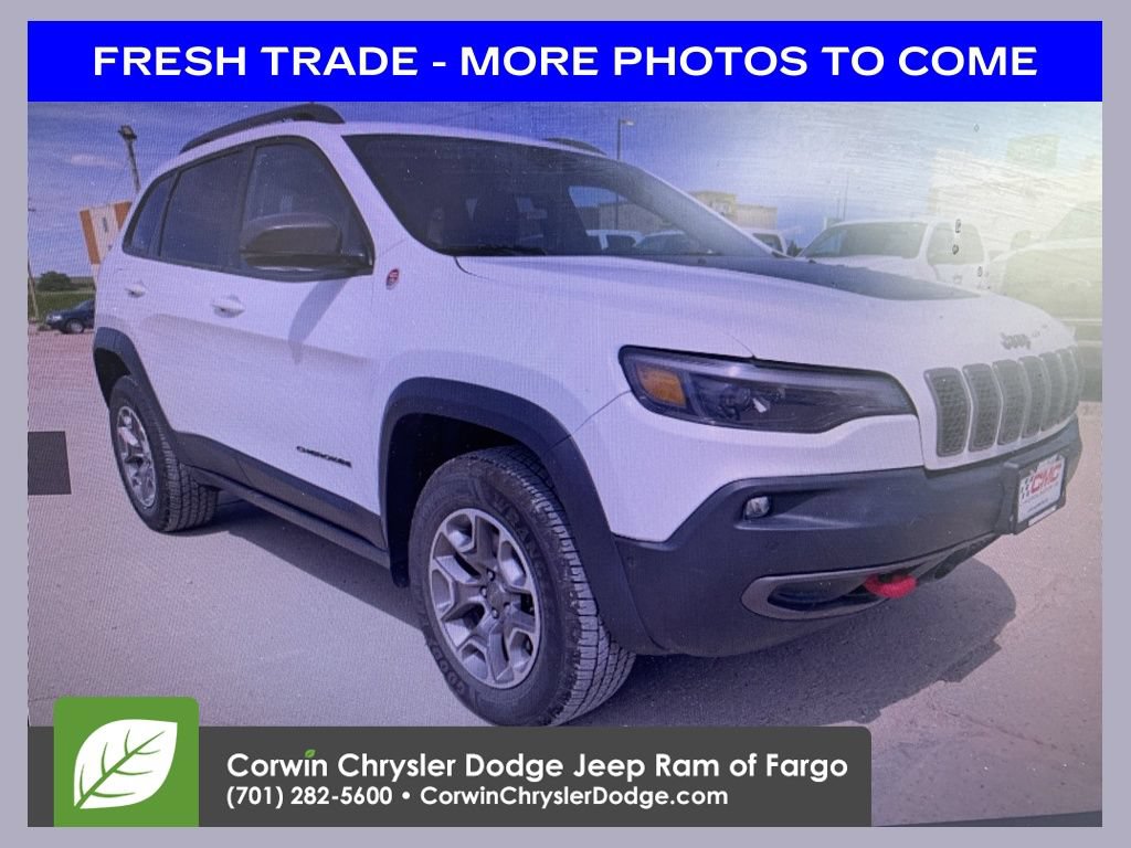 Used 2021 Jeep Cherokee Trailhawk w/ Technology Group AWD/4WD image 1