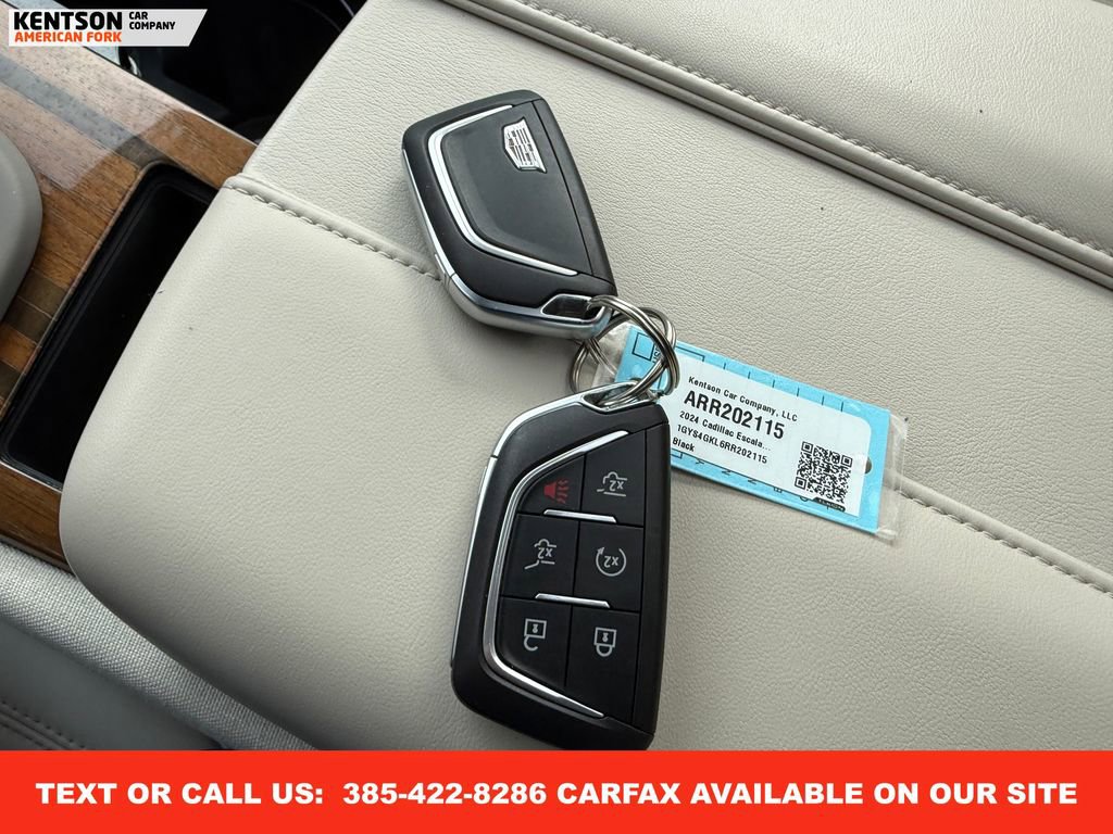 Used 2024 Cadillac Escalade Sport Platinum w/ LPO, ONYX Package image 49