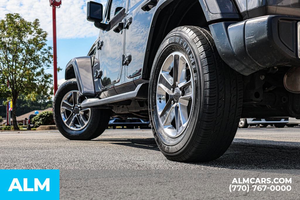 Used 2021 Jeep Wrangler Unlimited Sahara image 17