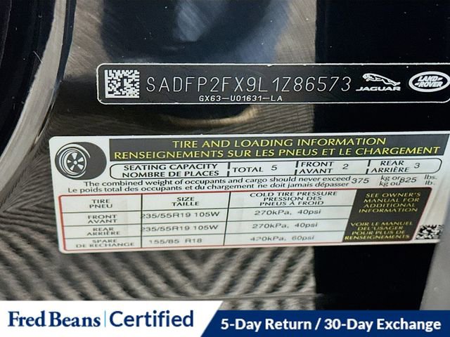 Used 2020 Jaguar E-PACE SE image 35