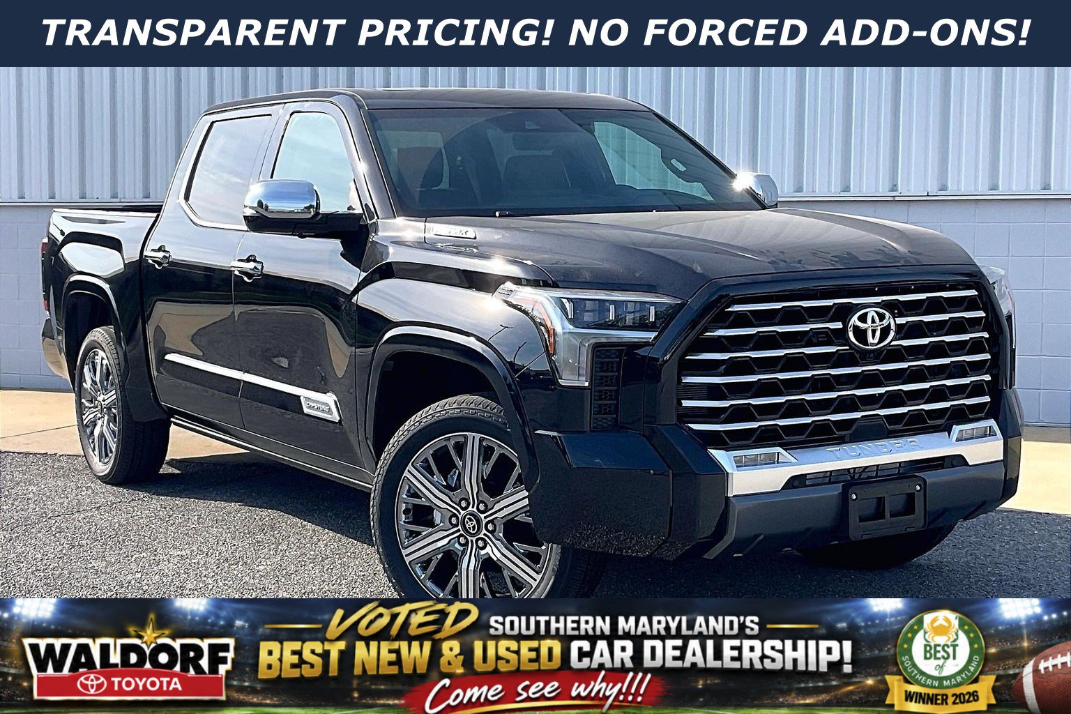 New 2026 Toyota Tundra Capstone
