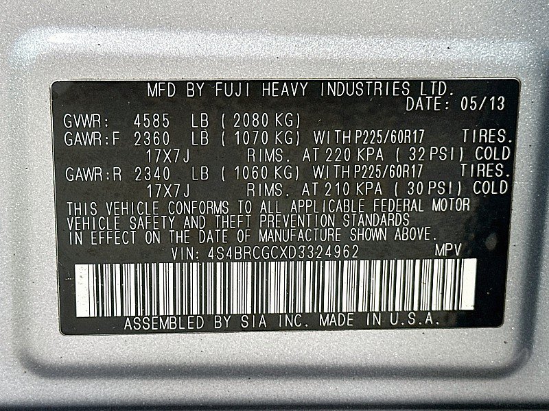 Used 2013 Subaru Outback 2.5i Premium AWD/4WD image 32